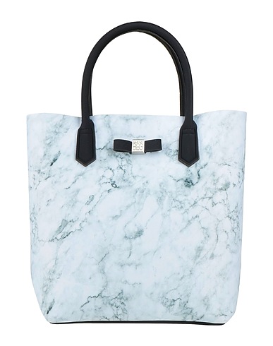 SAVE MY BAG Handbag White 50% PEEK (Polyether - Ether - Ketone), 40% Polyester, 10% Elastane