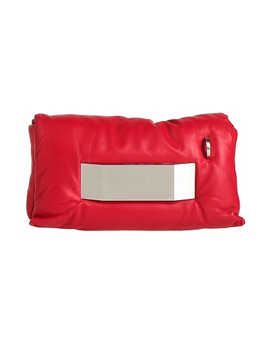 RICK OWENS Borsa a mano Rosso 100% Pelle di agnello