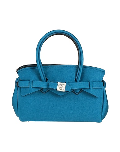 SAVE MY BAG Borsa a mano Verde petrolio 80% Poliammide, 20% Elastan