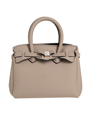 SAVE MY BAG Handbag Khaki 80% Polyamide, 20% Elastane