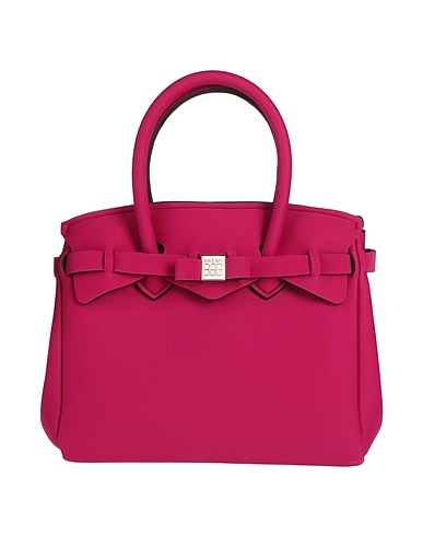 SAVE MY BAG Handtasche Magenta 80% Polyamid, 20% Elastan