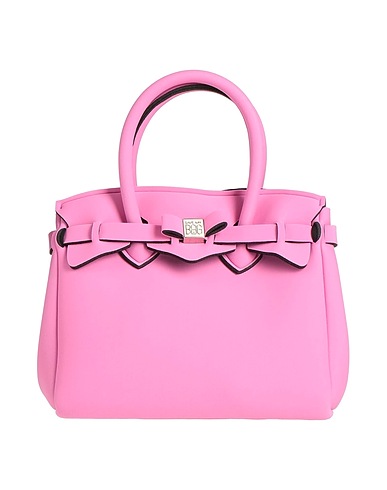 SAVE MY BAG Handbag Pink 80% Polyamide, 20% Elastane