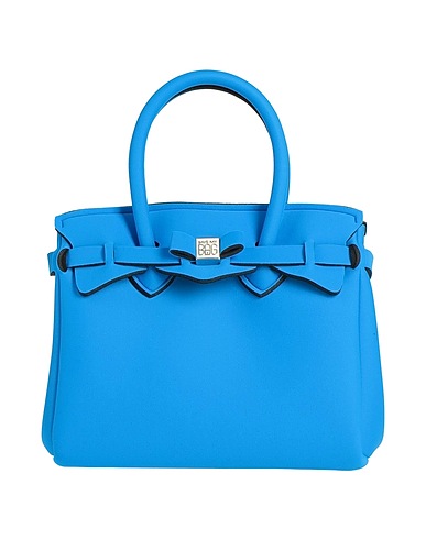 SAVE MY BAG Handbag Azure 80% Polyamide, 20% Elastane