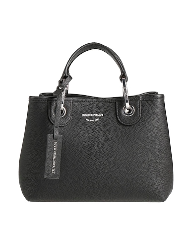 EMPORIO ARMANI Borsa a mano Nero 100% Poliuretano