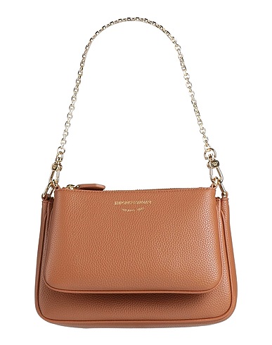 EMPORIO ARMANI Handbag Brown 100% Polyurethane