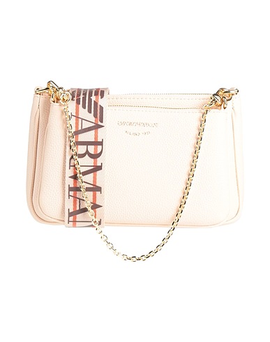 EMPORIO ARMANI Handbag Light pink 100% Polyurethane