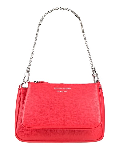 EMPORIO ARMANI Handbag Red 100% Polyurethane, Polyester