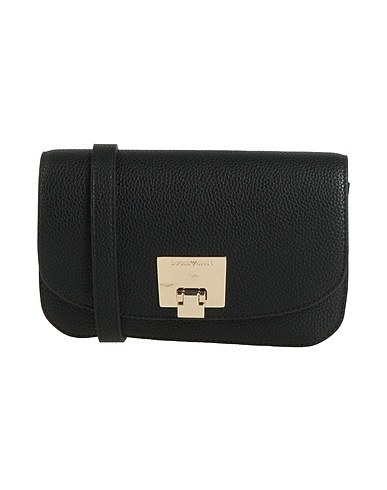 EMPORIO ARMANI クロスボディバッグ ブラック ポリエステル 100% / ポリウレタン / ポリ塩化ビニル