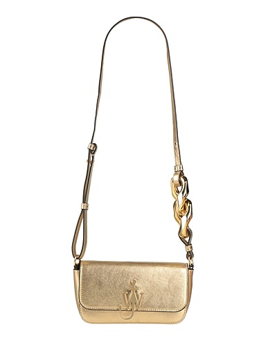 JW ANDERSON Bolso de hombro Oro Cuero