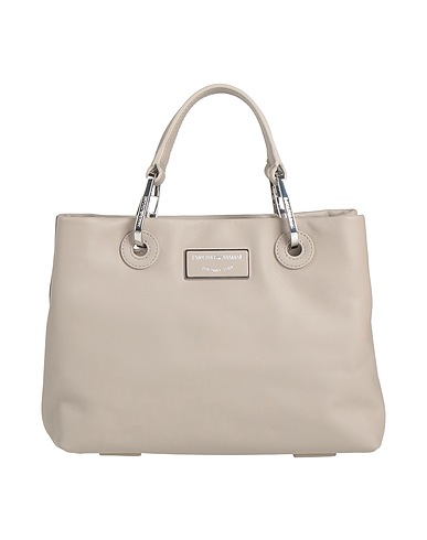 EMPORIO ARMANI Borsa a mano Tortora Pelle di bovino