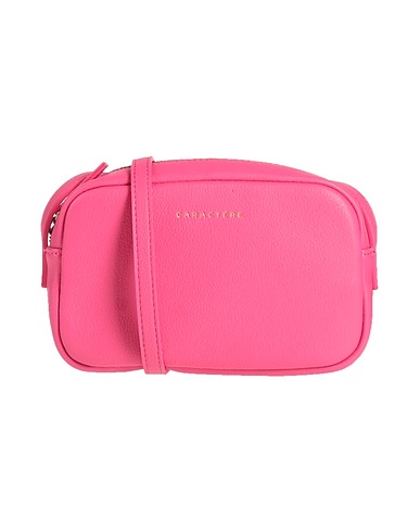 CARACTÈRE Cross-body bags Fuchsia 100% Polyurethane, Metal