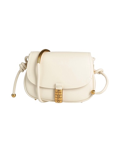 PINKO Cross-body bags Ivory Calfskin