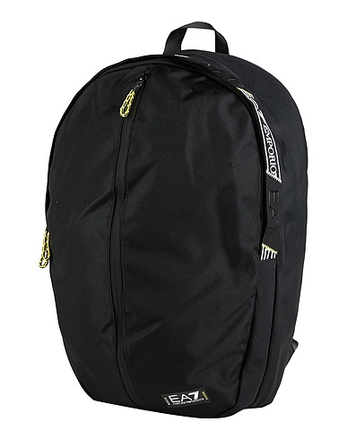 EA7 Zaini Nero 100% Poliestere