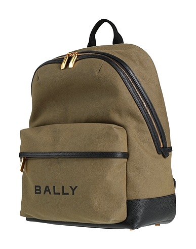 BALLY Rucksacks Textile fibres, Leather