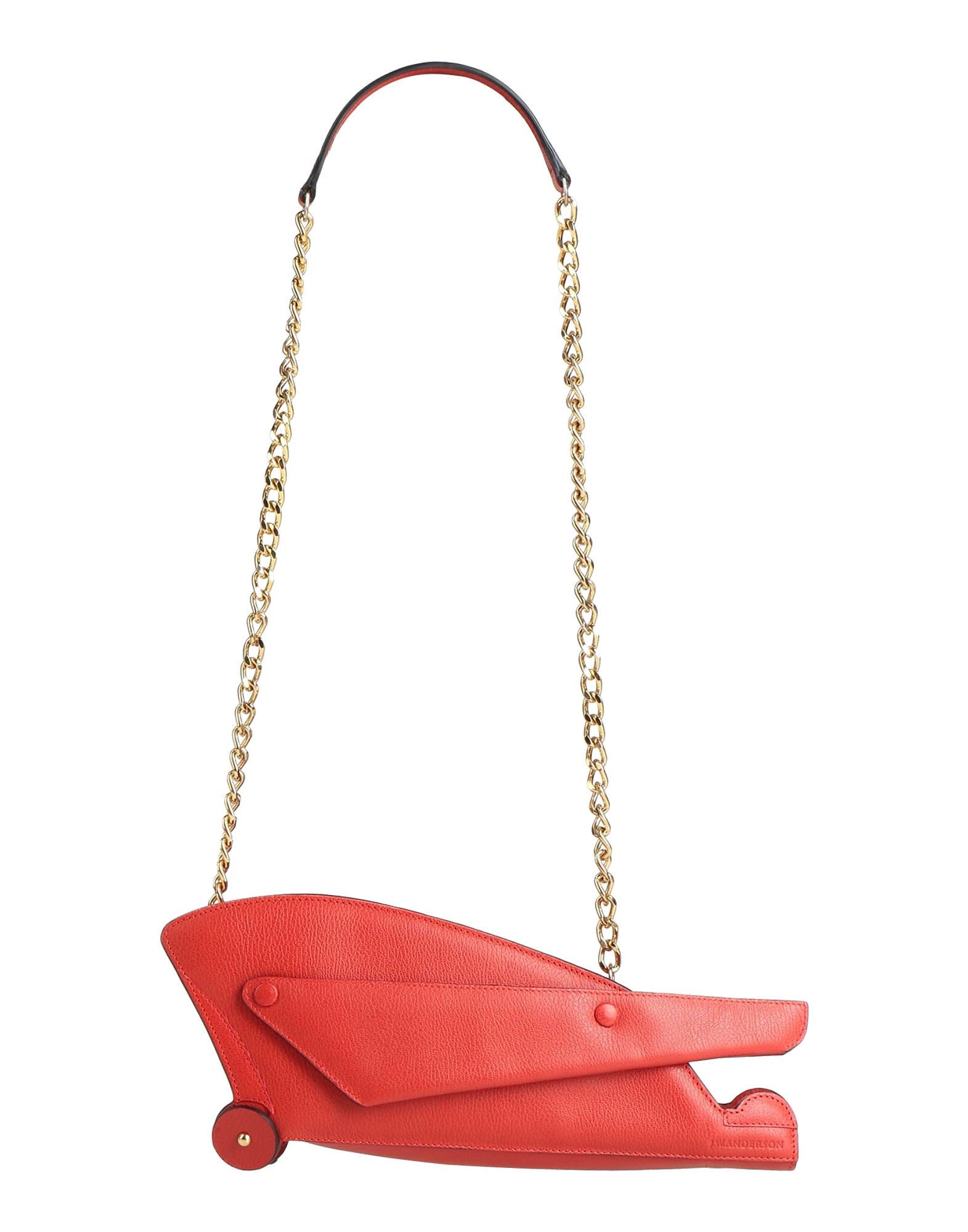 JW ANDERSON Shoulder bag Rust Leather zoomed