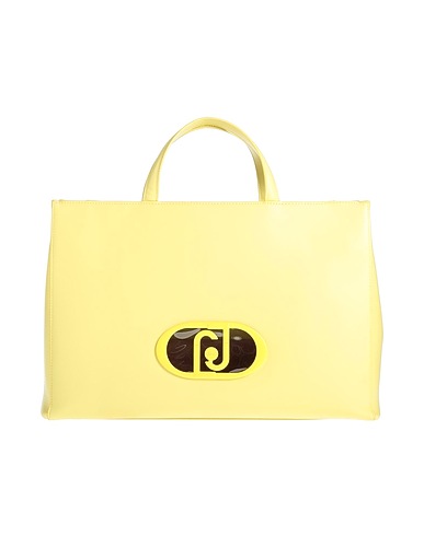 LIU •JO Handbag Yellow 100% Polyester, PVC - Polyvinyl chloride, Resin