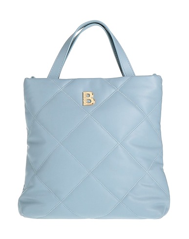 BALDININI Borsa a mano Blu chiaro 100% Poliuretano