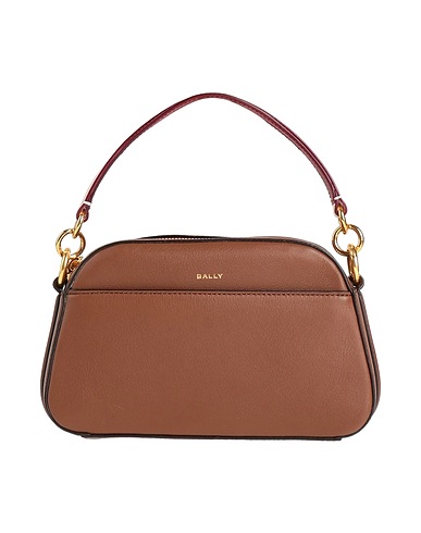 BALLY Handtasche Braun Leder
