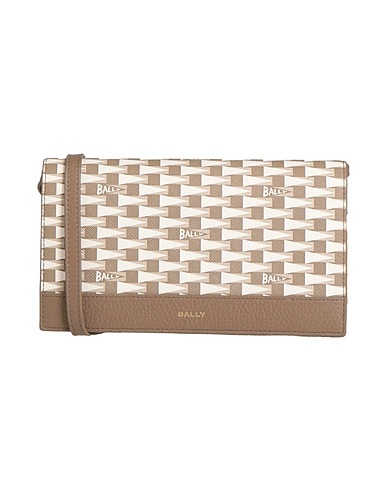 BALLY Umhängetasche Maulwurfsgrau Gewebefasern