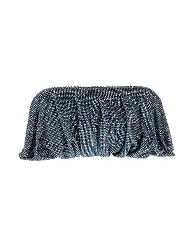 BENEDETTA BRUZZICHES HANDBAGS Navy Aluminum, Crystal