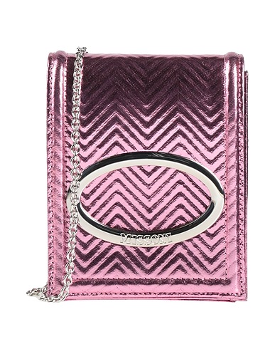 MISSONI Handbag Pink 74% Cotton, 26% Viscose