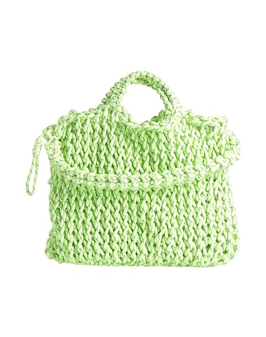 PHANTA Handbag Light green Textile fibres
