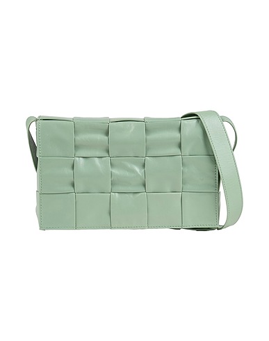 BOTTEGA VENETA Cross-body bags Sage green Leather