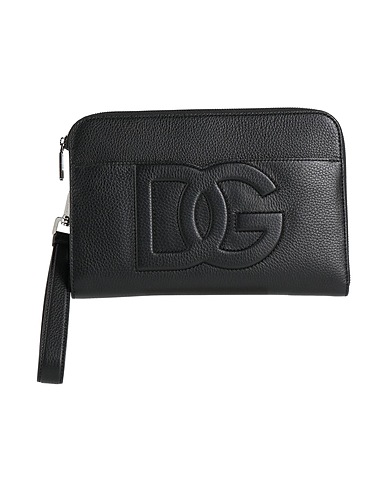 DOLCE&GABBANA Handbag Black 100% Deerskin