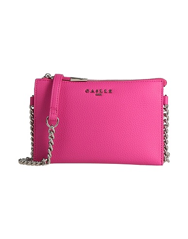 GAëLLE Paris Across-body bag Fuchsia 100% Polyurethane, Zamak