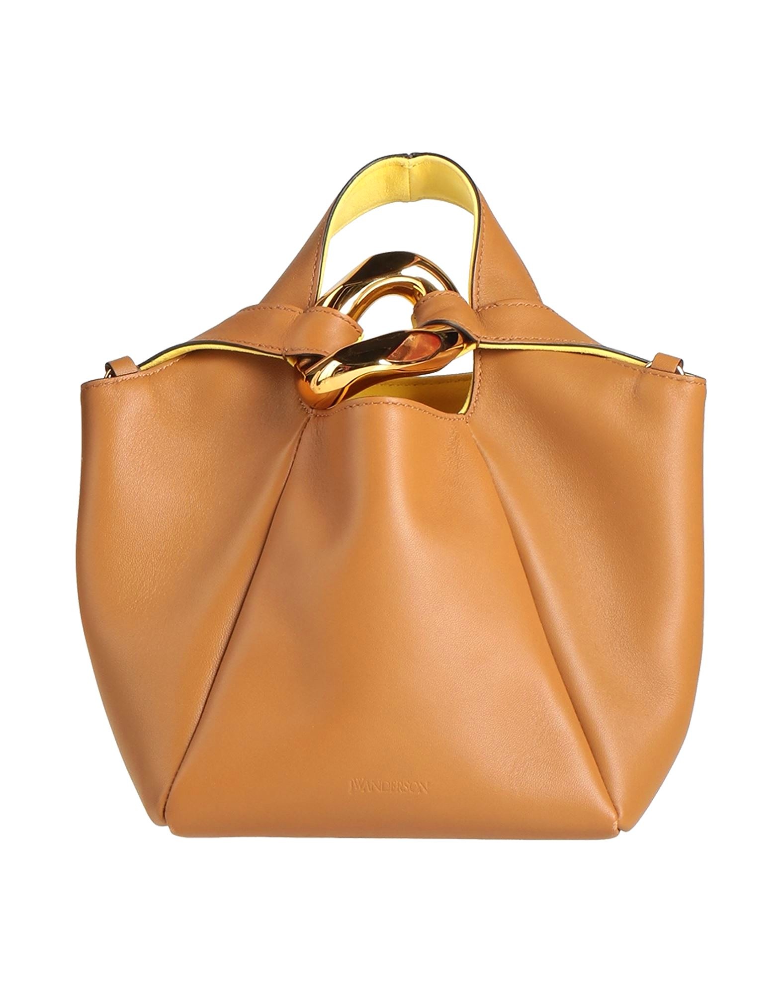 JW ANDERSON Handbag Camel Leather zoomed