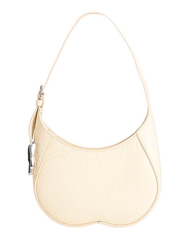 BURBERRY PRORSUM 핸드백 크림 100% 송아지 가죽