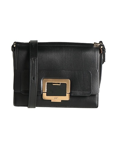 ROGER VIVIER Cross-body bags Black Leather