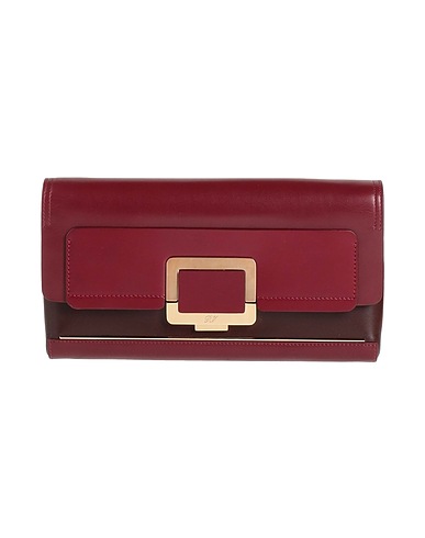 ROGER VIVIER Handbag Burgundy Leather