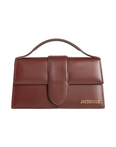 JACQUEMUS Handbag Chocolate brown 100% Cow leather
