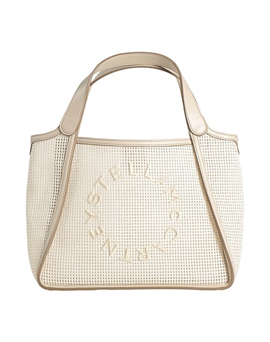 STELLA McCARTNEY Handbag Cream Textile fibres