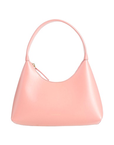MANSUR GAVRIEL Handbag Blush 36% Polyurethane, 28% Apple peel, 20% Polyester, 16% Cotton