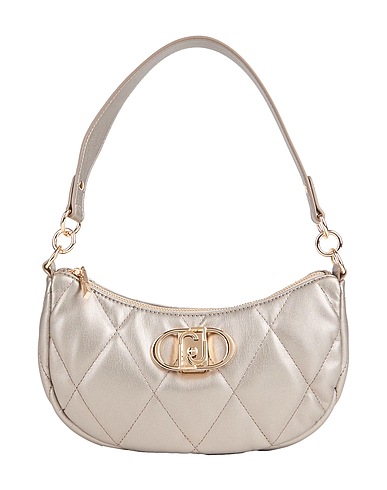 LIU •JO Handbag Grey 100% Polyester, Polyurethane resin
