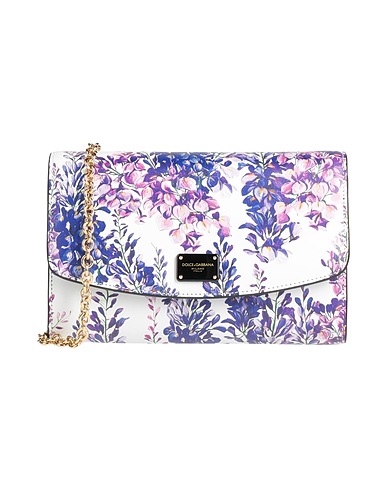 DOLCE&GABBANA Across-body bag White 100% Calfskin