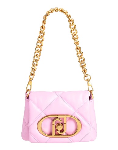 LIU •JO Handbag BETTER Pink 100% Polyester, Polyurethane coated