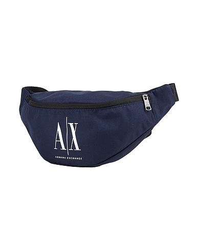 ARMANI EXCHANGE Belt Bags Midnight blue 100% Polyester