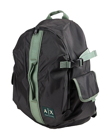 ARMANI EXCHANGE Backpacks Black 100% Polyester