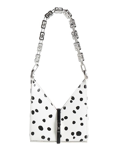 GIVENCHY Handbag White Leather