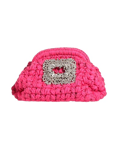 GEDEBE Handbag Fuchsia Textile fibres