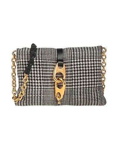 TOM FORD Across-body bag Black Calfskin, Virgin Wool