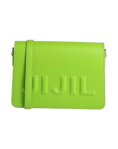 JIJIL Borsa a tracolla Verde chiaro 100% Poliuretano