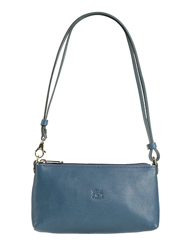 IL BISONTE Shoulder bag Navy Leather