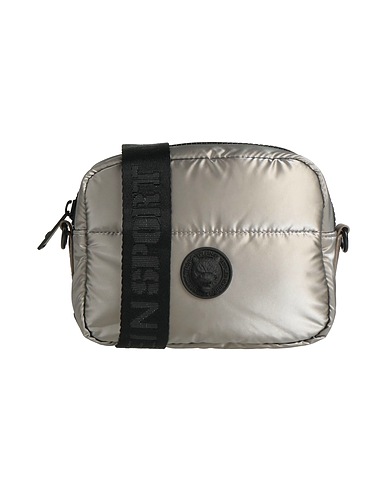 PLEIN SPORT Across-body bag Grey 80% Polyester, 20% Polyurethane