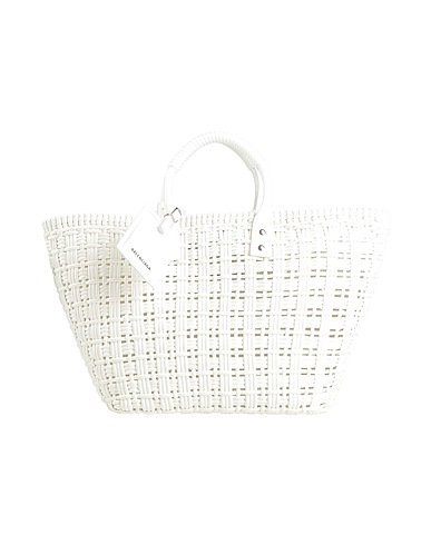BALENCIAGA ハンドバッグ ホワイト 紡績繊維