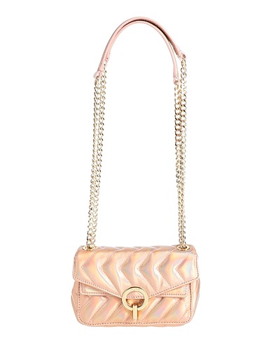 SANDRO Shoulder bag Pink 100% Cowhide