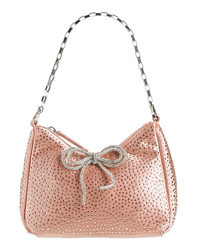 MIA BAG Handbag Blush Textile fibres